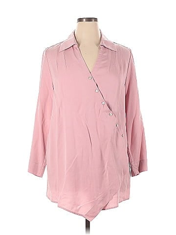 Soft Surroundings 3/4 Sleeve Button-Down Shirt (view 1)