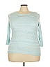 Roz & Ali Teal Pullover Sweater Size 3X - photo 1