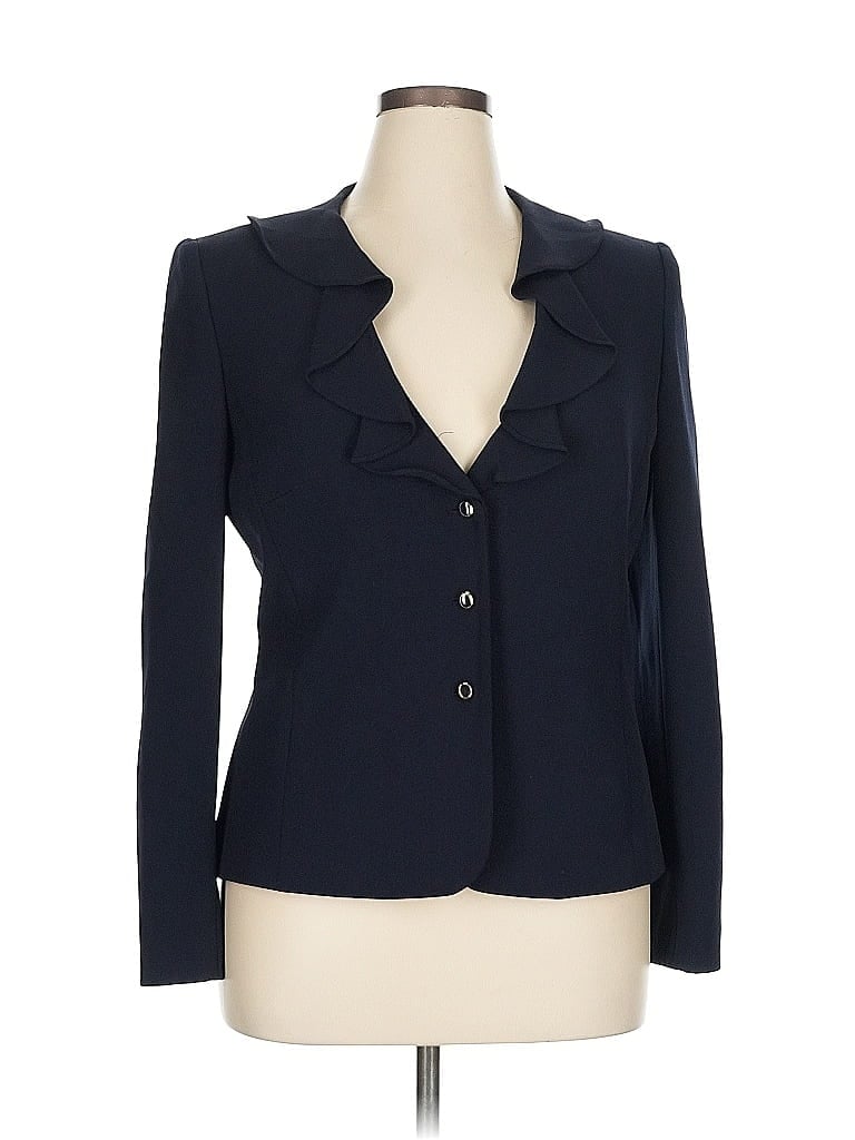 Tahari by ASL Blue Blazer Size 14 20 off ThredUp