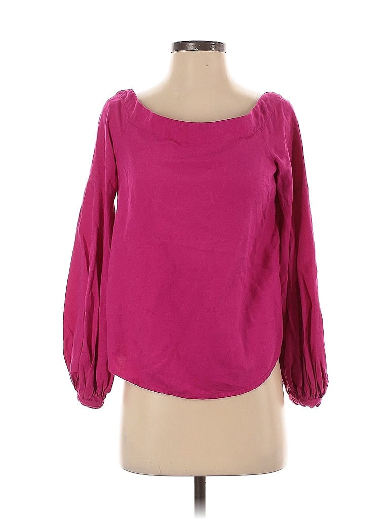 Floreat Pink 3/4 Sleeve Top Size 0 - photo 1