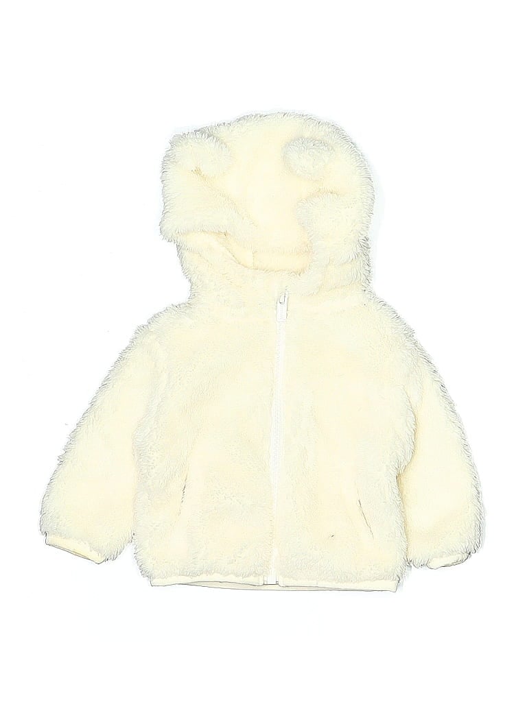 Pre-owned Old Navy Babies' Snow Jacket In White