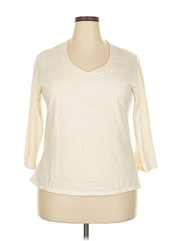 Coldwater Creek 3/4 Sleeve T-Shirt (view 1)
