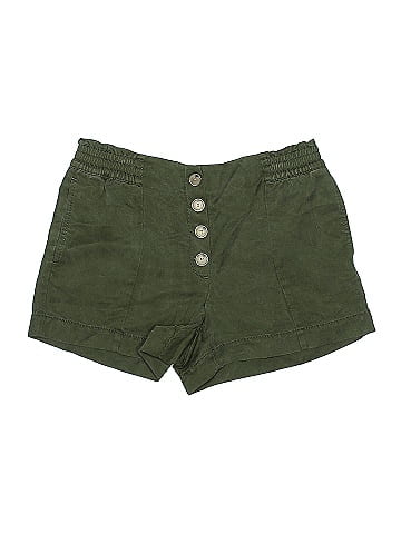 Ann Taylor LOFT Khaki Shorts (view 1)