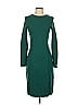 Entro Solid Green Cocktail Dress Size XS - photo 1