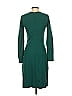 Entro Solid Green Cocktail Dress Size XS - photo 2