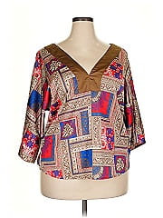 Porridge 3/4 Sleeve Blouse