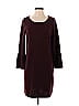 Max Studio Solid Burgundy Casual Dress Size XS - photo 1
