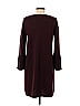 Max Studio Solid Burgundy Casual Dress Size XS - photo 2