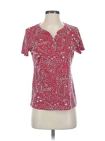 Karen Scott Short Sleeve Henley (view 1)