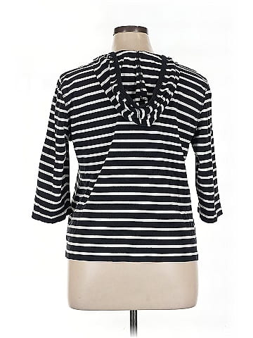 Karen Scott Sport 3/4 Sleeve Top (view 2)