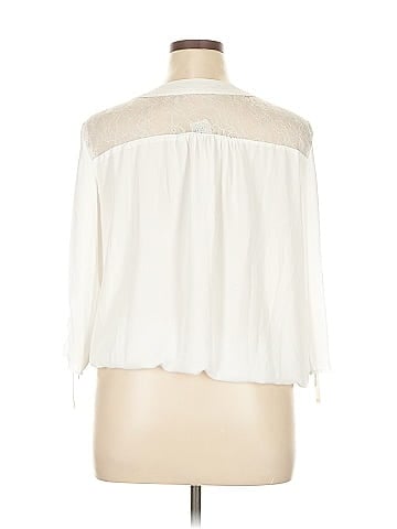Soho JEANS NEW YORK & COMPANY 3/4 Sleeve Blouse (view 2)