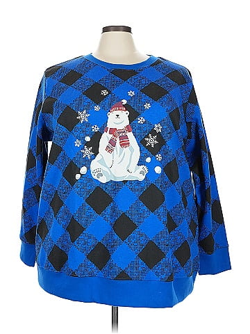 Woman Within Pullover Sweater (view 1)