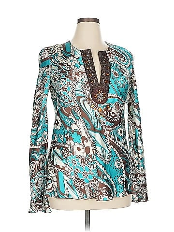 Nicole by Nicole Miller Long Sleeve Blouse (view 1)