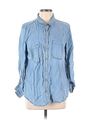 Liverpool Los Angeles Long Sleeve Button-Down Shirt (view 1)