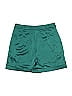 Valija 100% Polyester Solid Green Athletic Shorts Size 2 - photo 2