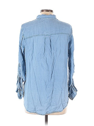 Liverpool Los Angeles Long Sleeve Button-Down Shirt (view 2)