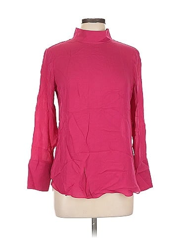 John Lewis & Partners Long Sleeve Silk Top (view 1)