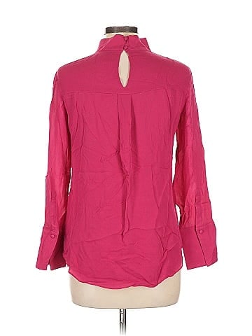 John Lewis & Partners Long Sleeve Silk Top (view 2)