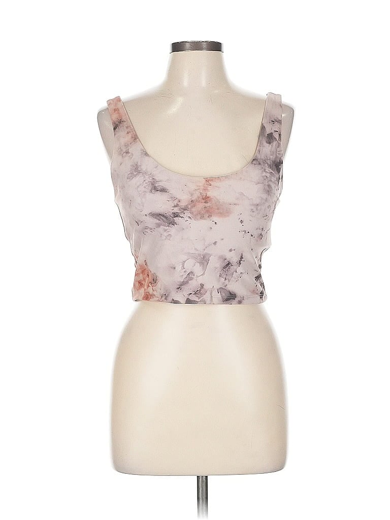 Pre-owned Rbx Tank Top Tan Strapless Neckline Tops In Brown