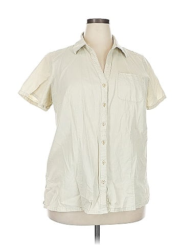 White Stag Short Sleeve Button-Down Shirt (view 1)