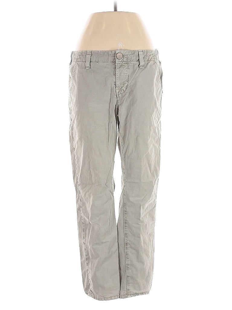 J Brand 100% Cotton Gray Tan Khakis Size 26 waist - photo 1