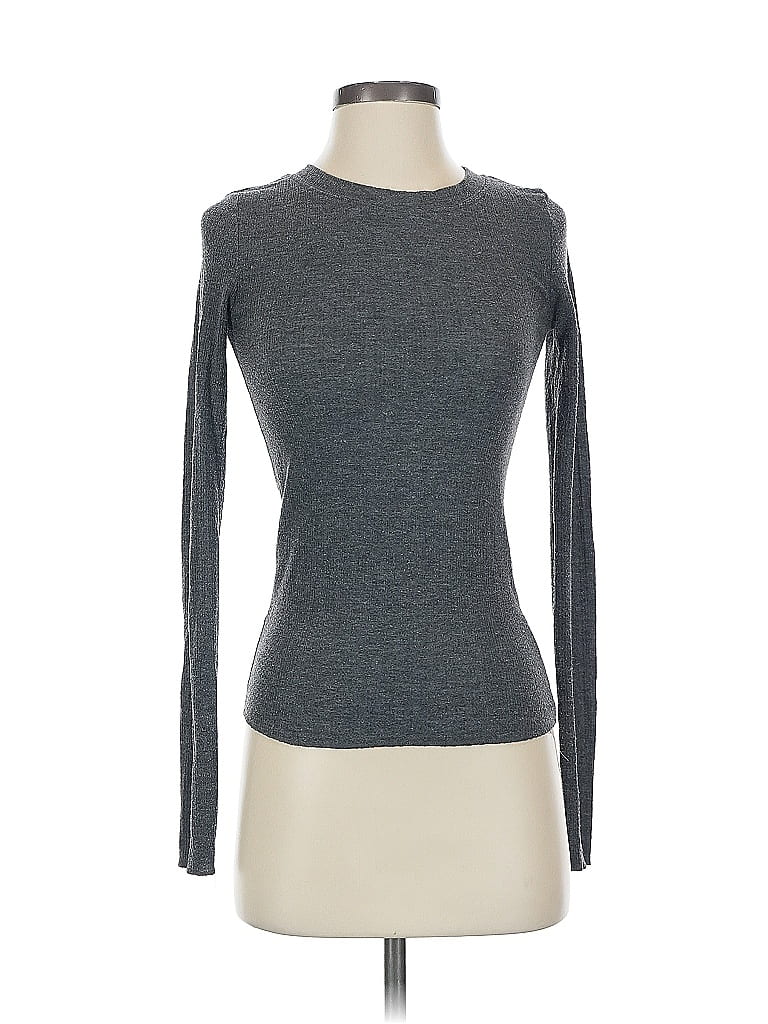 Pre-owned Out From Under Cardigan Sweater In Gray