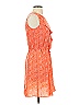 Cynthia Steffe 100% Silk Paisley Orange Casual Dress Size 4 - photo 3