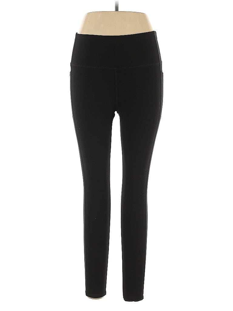 Pre-owned Skechers Active Pants In Black