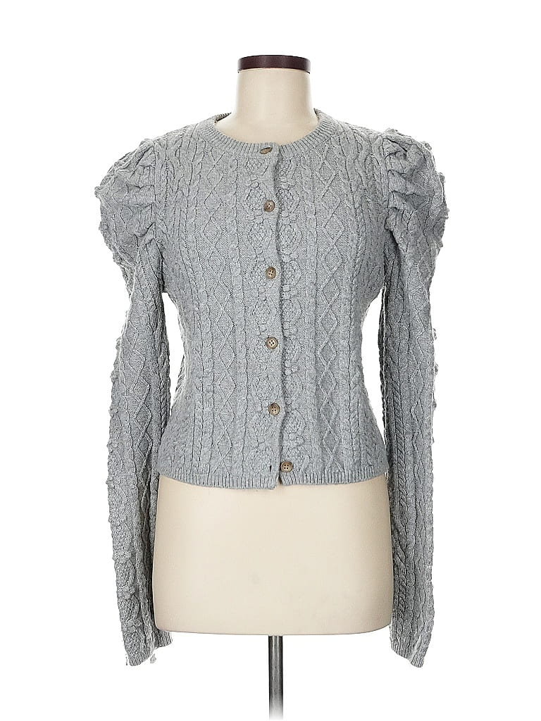 Something Navy Gray Cardigan Size M - photo 1