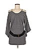 Derek Heart Gray Casual Dress Size M - photo 1