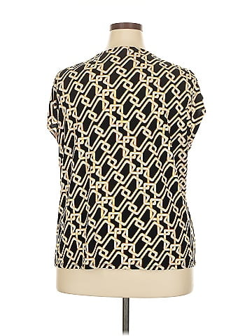 Adrienne Vittadini Short Sleeve Blouse (view 2)