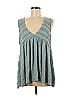 Pol Teal Sleeveless Blouse Size M - photo 1