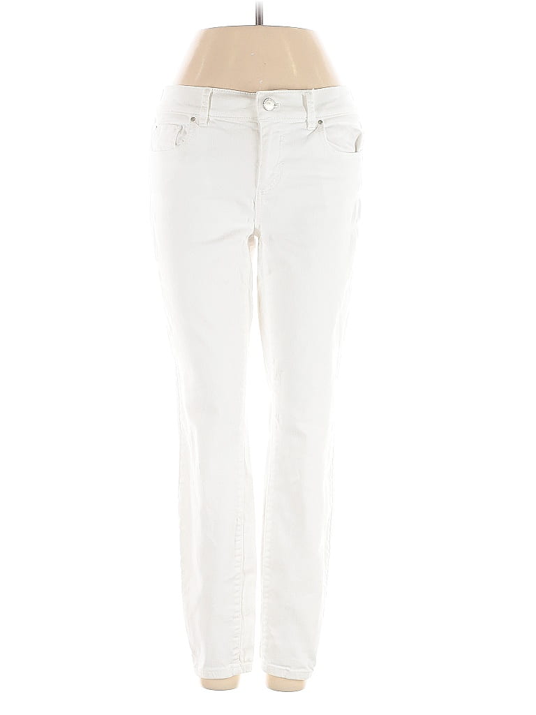 Pre-owned Ann Taylor Jeans In White
