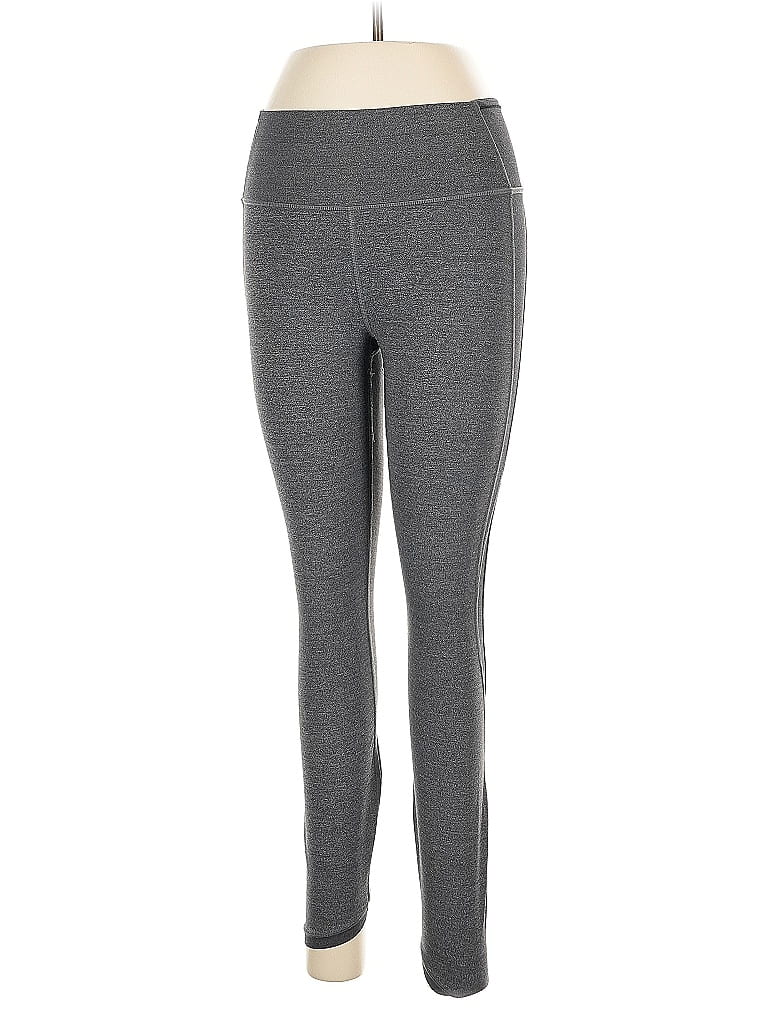 Pre-owned Lululemon Athletica Active Pants In Gray