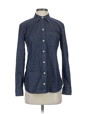 Ann Taylor Long Sleeve Button-Down Shirt (view 1)