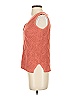Pink Clover 100% Acrylic Orange Sleeveless Top Size XS - photo 4