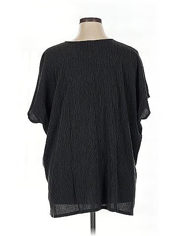 Eileen Fisher Short Sleeve Blouse (view 2)
