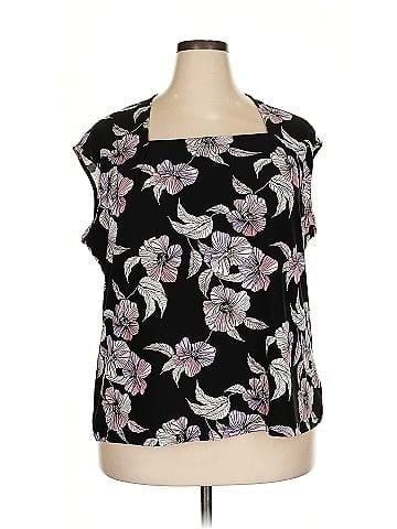 Kasper Short Sleeve Blouse (view 1)