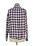 Xirena 100% Cotton Plaid Gray Long Sleeve Blouse Size M - photo 2