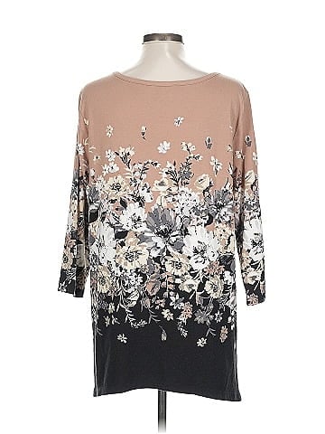 Isaac Mizrahi LIVE! 3/4 Sleeve T-Shirt (view 2)