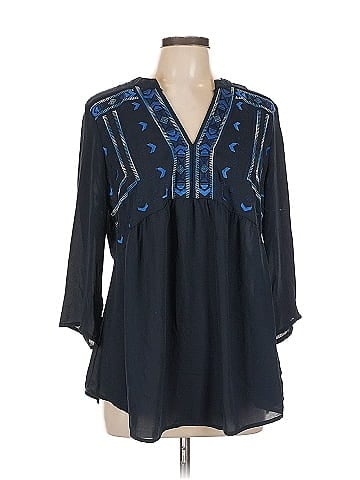 Adiva 3/4 Sleeve Blouse (view 1)
