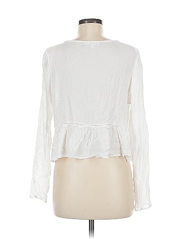 Missguided Long Sleeve Blouse (view 2)