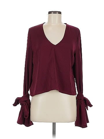 Missguided Long Sleeve Blouse (view 1)