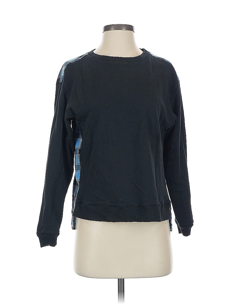 Pre-owned Pilcro Sweatshirt In Black