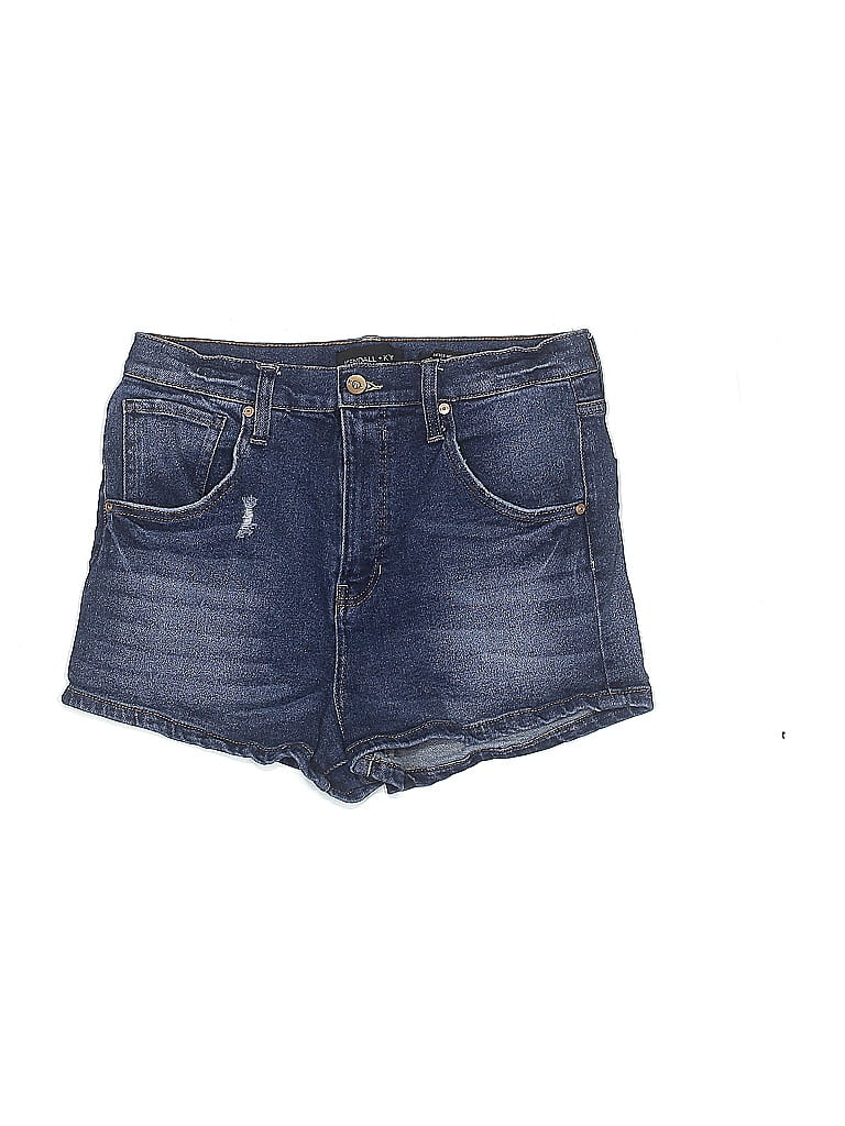 Pre-owned Kendall & Kylie Denim Shorts In Blue