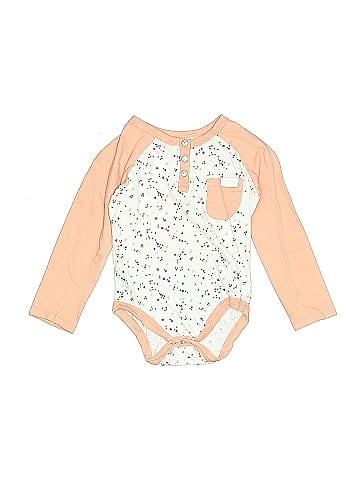 7 For All Mankind Long Sleeve Onesie (view 1)
