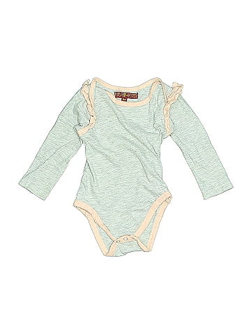 7 For All Mankind Long Sleeve Onesie (view 1)
