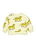 Zara Baby Animal Print Yellow Pullover Sweater Size 4 - photo 1