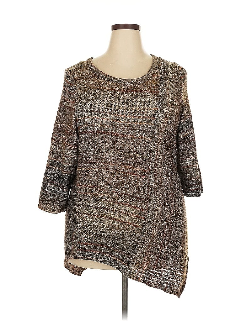 db established 1962 Brown Pullover Sweater Size 2X - photo 1