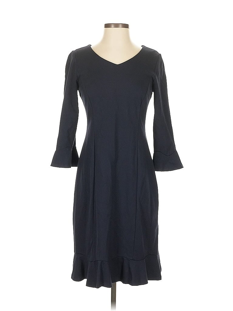 Pre-owned Talbots Casual Dress In Black